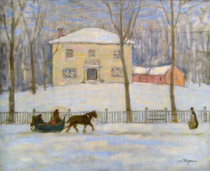 Das alte Holton-Haus in Montreal